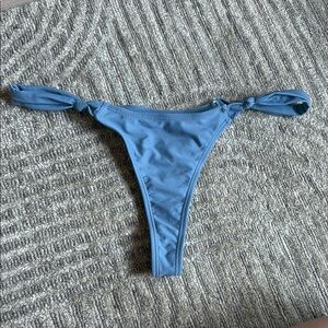 Blue bikini bottoms
